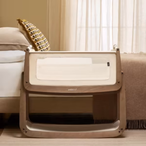 SnüzPod 5 Bedside Crib Walnut